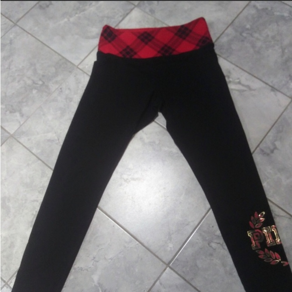 vs pink htf leggings size large!!final price ❌NO OFFERS